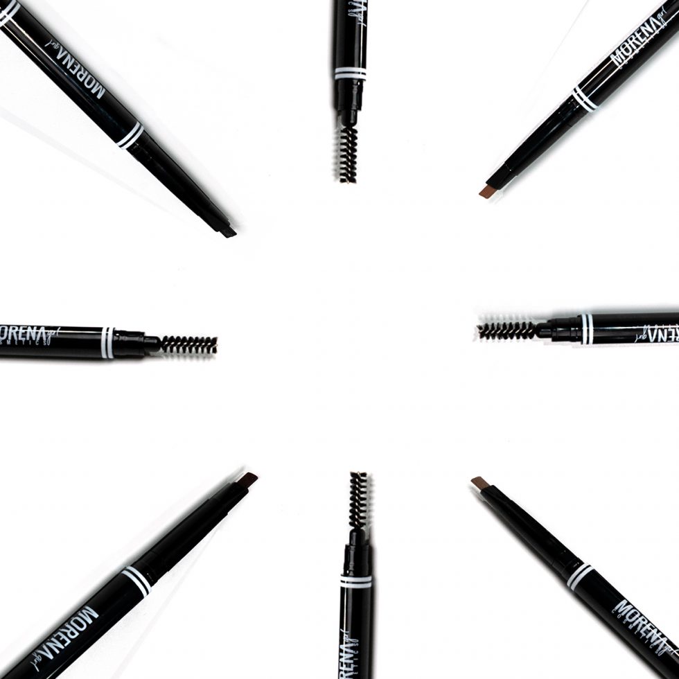 Slanted Eyebrow Pencil With Brush Morena Girl Cosmetics